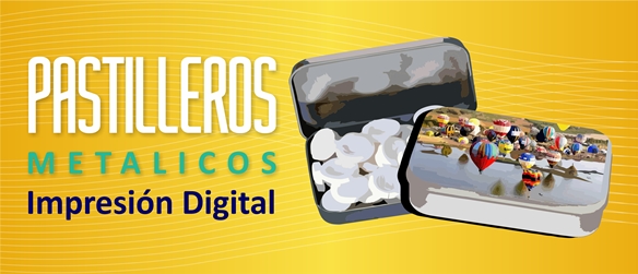Pastilleros promocionales DF